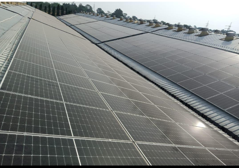 Sunerise 6MW Solar Plant on Industrial Rooftop